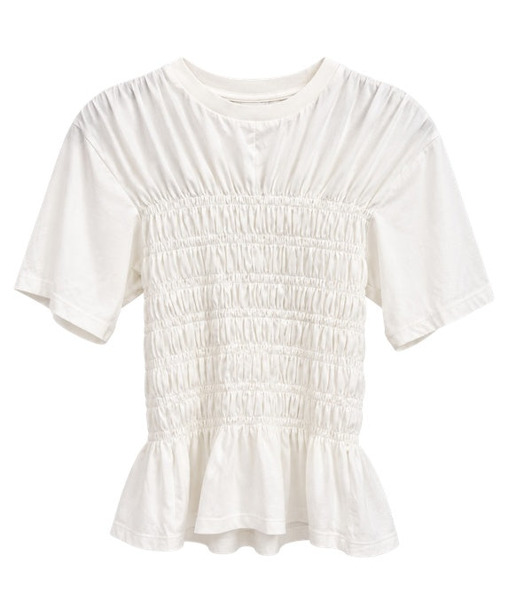 Blusa Manga Curta Lastex