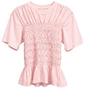 Blusa Manga Curta Lastex