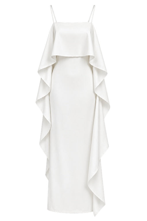 Vestido Top Cascata