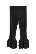 Calça Capri Renda com Babados