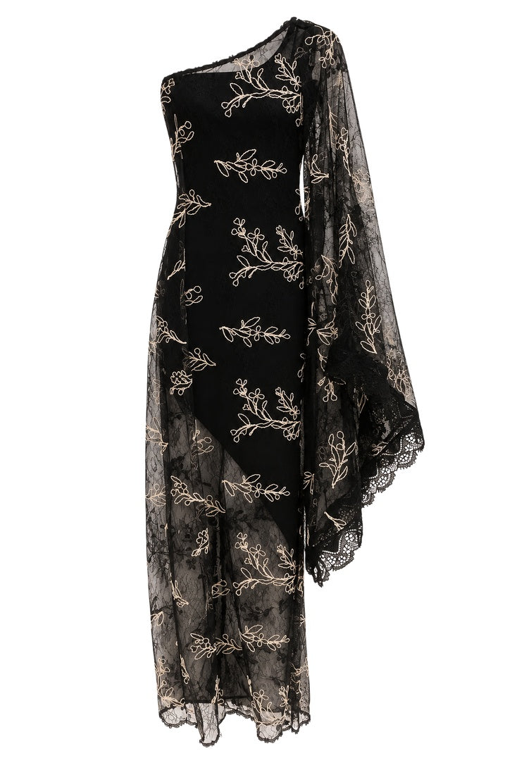 Vestido Renda Bordada