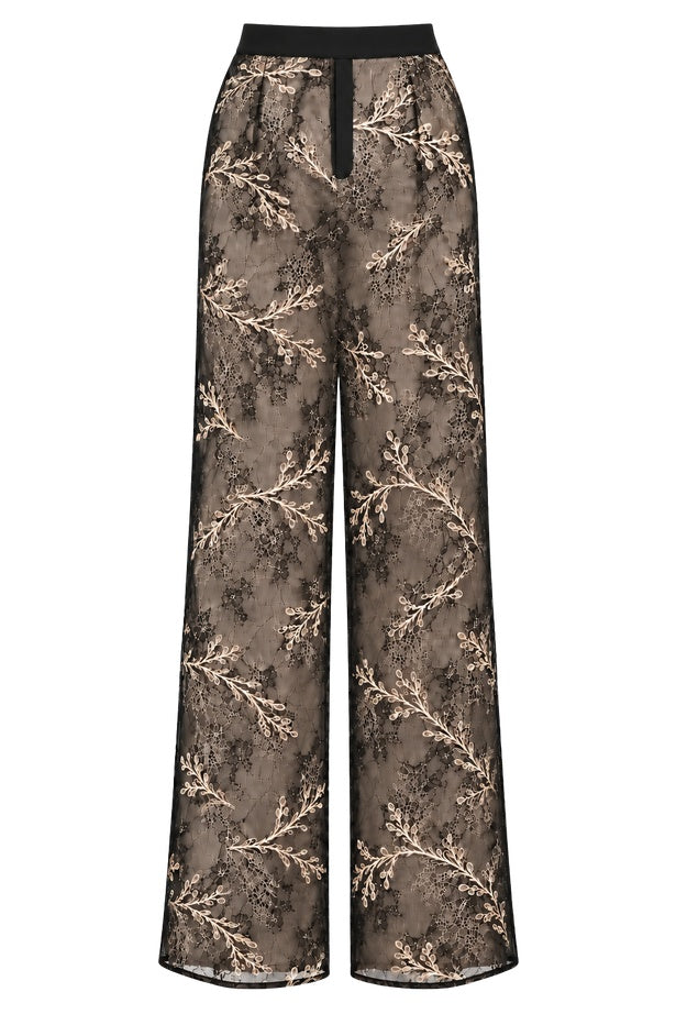 Calça Renda Bordada