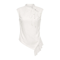 Blusa Renda Gola Chinesa