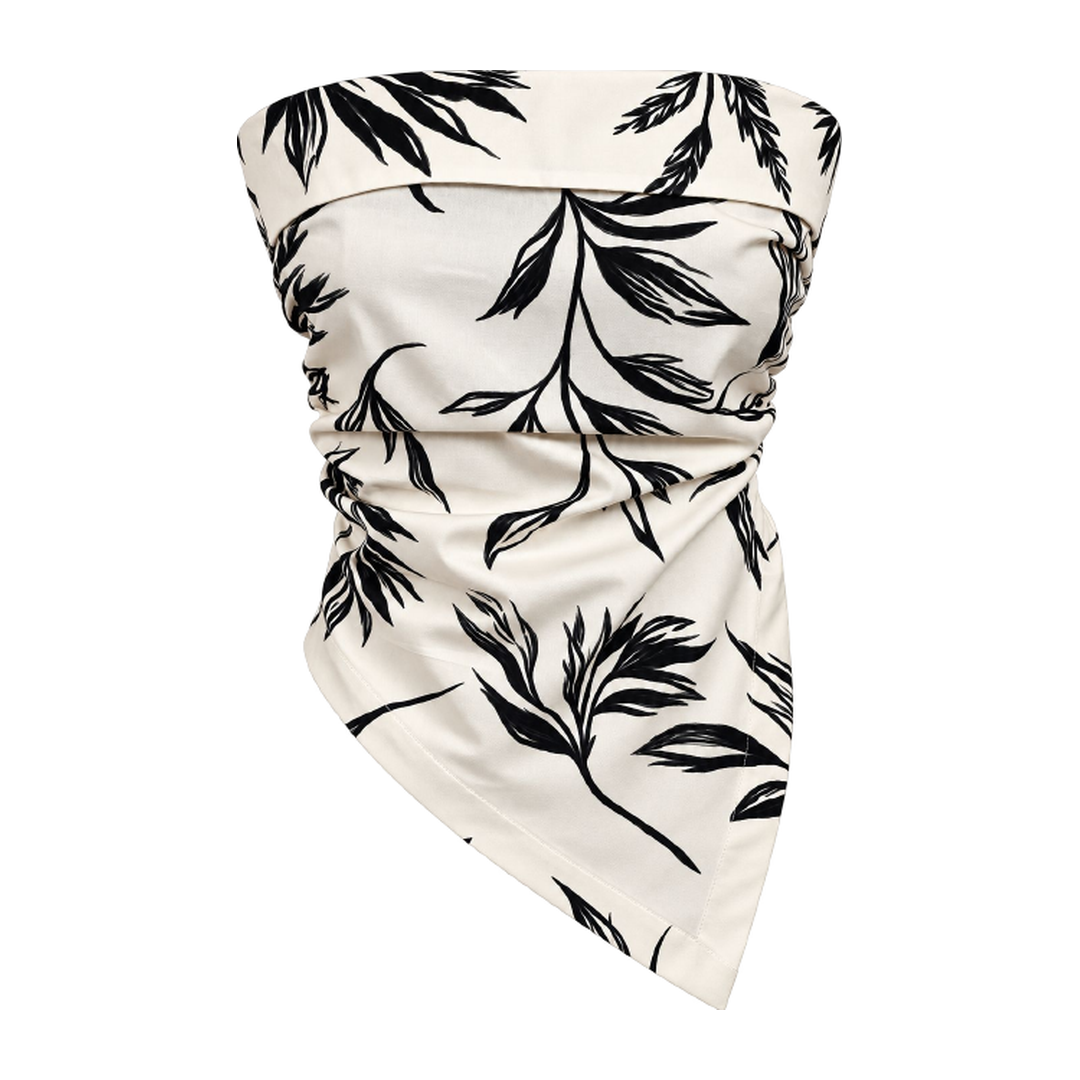 Blusa Tomara que Caia Estampada