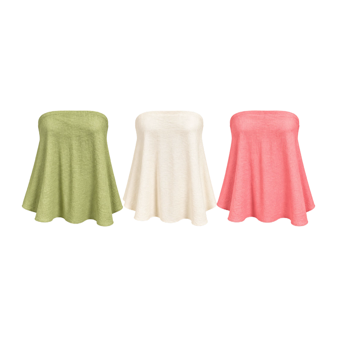 Blusa Tomara que Caia com Costas Degagê