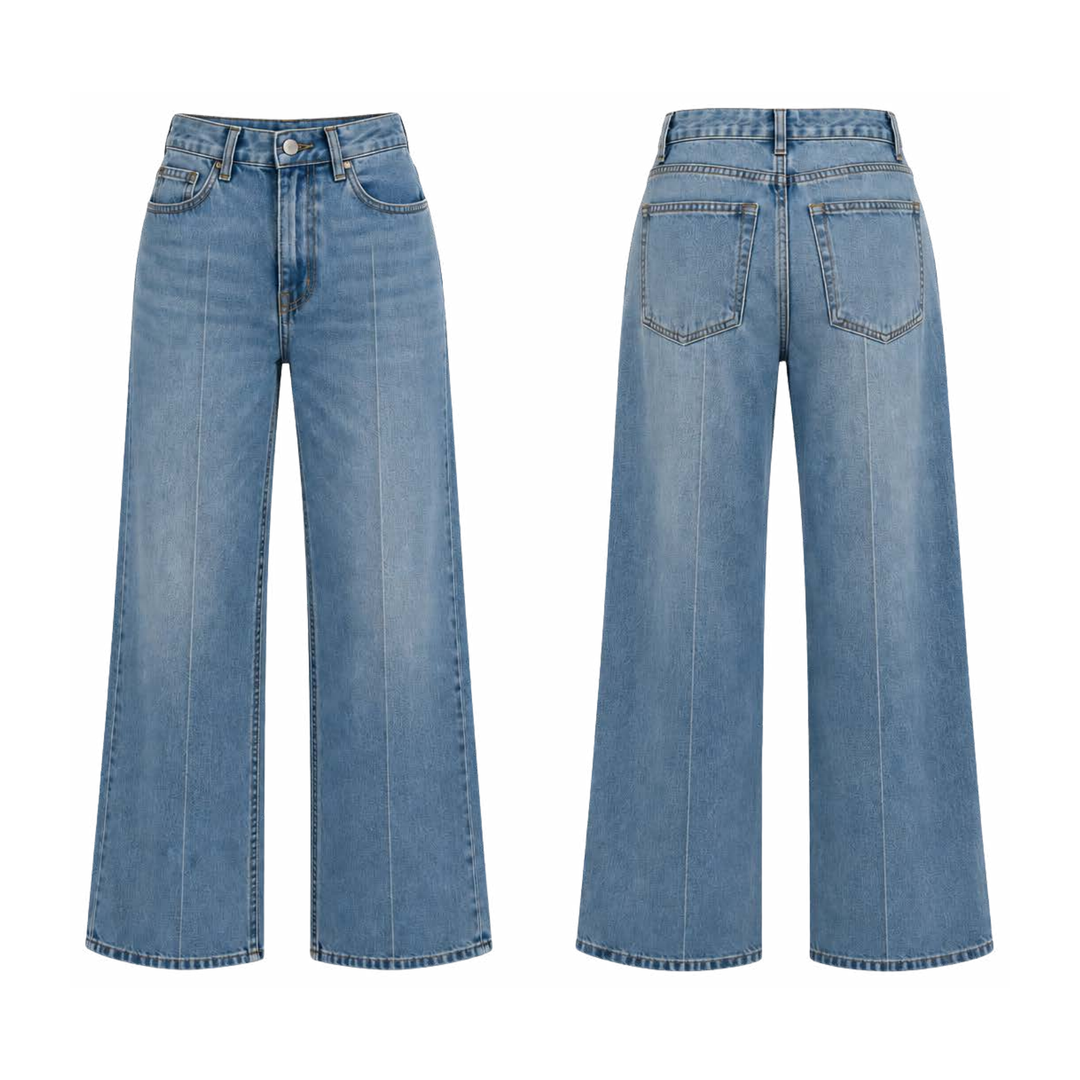 Calça com Vinco Luara