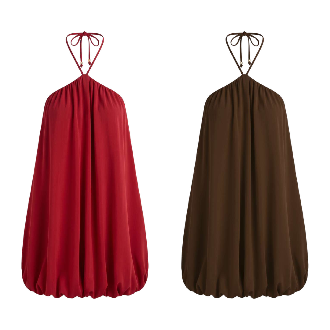 Vestido Curto Balonê