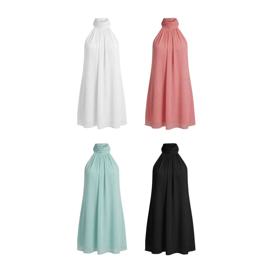 Vestido Curto Chiffon