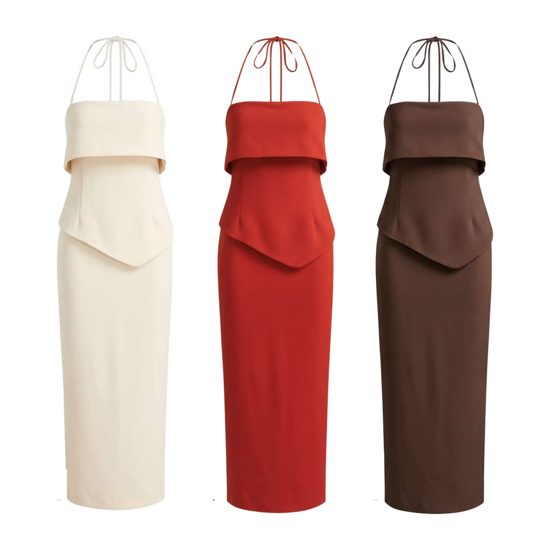 Vestido Tubo Alfaiataria
